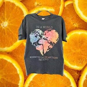 VINTAGE In A World Where you can Be Anything Be‎ Kind Shirt